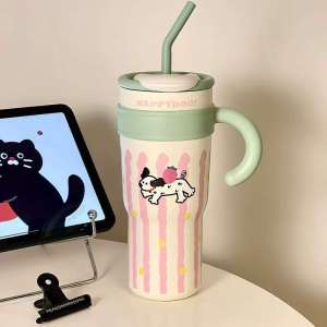 crayon shin chan สแตนเลส 304 ขวดน้ําเด็กแก้วน่ารัก ชินจัง ของขวัญ 52toys แก้วเก็บเย็น แก้วเก็บความเย็น ขนาด 480ML