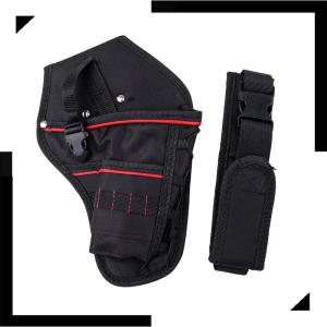 ❣💕WonderfulBuyinge กระเป๋าเครื่องมือช่างไฟฟ้าสำหรับงานหนักพร้อมกระเป๋าเก็บสว่านแบบคาดเอว