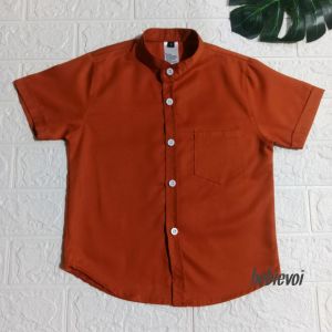 kemeja anak usia 1-8tahun kemaja anak bahan katun kemeja anak terbaru