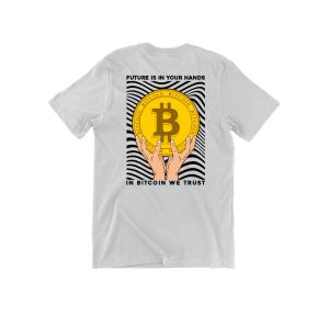 Bitcoin Crypto Shirt Cryptocurrency tshirt Roundneck Cotton for men and women Trader Daily Crypto .c