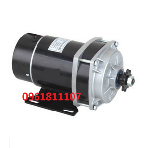 Motor giảm tốc 24V 650W có chổi than — mô tơ giảm tốc 24V làm tời
