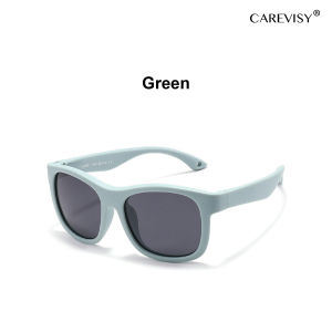 CAREVISY Kids Polarized Sunglasses UV400 Protection Anti Glare Sun Protect Sunglasses Kids Cute Style Soft Comfort Sun Protection