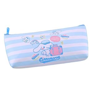 TSEVD เด็ก PU ของขวัญนักเรียน อุปกรณ์การเรียน คุโรมิ คิตตี้ กระเป๋าดินสอ ถุงเก็บเครื่องเขียน กระเป๋าดินสอ กล่องดินสอการ์ตูน