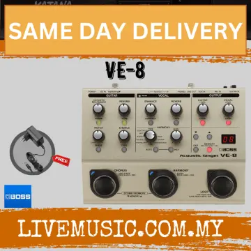BOSS VE-8 Acoustic Singer マルチエフェクター Boss VE-8 Acoustic Singer : Amazon.ca: Musical Instruments, Stage
