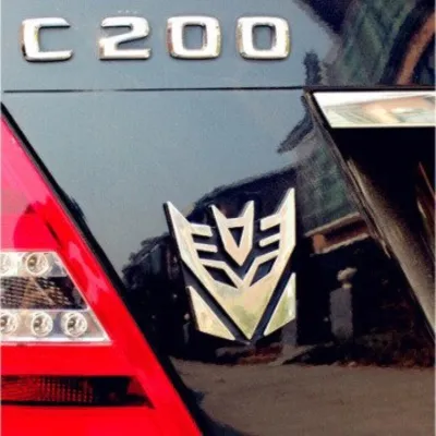 XSD Car 3D Car Stickers Transformers Badge Decepticon Emblem Tail Decal Cool Autobots Logo Car Styling Motorcycle Car Accessories