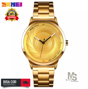 [ TERBARU ] Jam Tangan Pria Simple Anti Air Import Berkualitas Original / Jam Tangan Fotografer / Jam Tangan Pria SEKMEI 9210 Jam Tangan Stainless Analog Original SEKMEI / Jam Tangan Pria Anti Air Free Box + Batrai Cadangan - Mapa Store