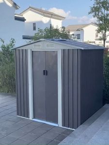 Garden Storage Outdoor metal shed large backyard storage laman setor Besar outdoor Garden Shed Cabinet Cupboard Storage