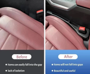 2pcs Gap Filler Strip pengisi Celah Jok Mobil Strip Pengisi Celah Kursi Mobil