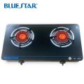 Điếu bếp gas hồng ngoại FI120 2 Vòng Lửa , có chế độ hâm - Gang đúc NGUYÊN KHỐI - Nấu tiết kiệm gas. 