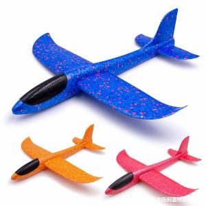 Máy Bay Xốp 48cm Đồ Chơi Ném Tay Máy Bay Có Đèn Led Toàn Thân - Đồ Chơi Trẻ Em Ngoài Trời Vận Động