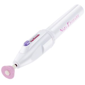 Manicure Electric Set 5 In 1 Product Name: Electric Nail Drill Material: Plastic Power: 2 AA Batteries (not included) Weight: 97g Length: 16.5cmElectric Nail Drill Machine Battery-operated Callus Remover Set Nail Buffer Polisher Remover