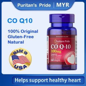 【WELLNESS DEALS】 Puritans Pride CoQ10 100mg 60 Rapid Release Softgels - Healthy Heart Support