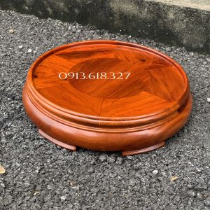 Đế Tròn Bẹt Mặt 40cm Kỷ Không Chân Loại Lớn Cao 8cm