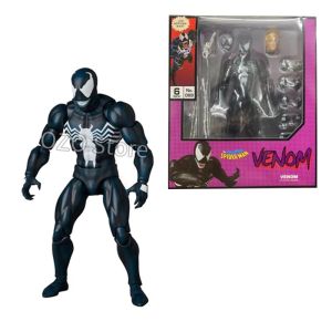 Mô hình nhân vật hành động Mafex 088 Venom Người Nhện Venom Carnage có thể thay đổi khuôn mặt tượng khớp nối linh hoạt đồ chơi mô hình sưu tầm quà tặng cho trẻ em