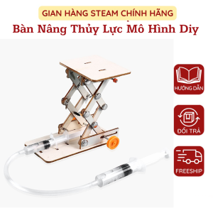 Bàn Nâng Thủy Lực Tự Làm Sáng Tạo Khoa Học Tiểu Học Và Trung Học Lắp Ráp Mô Hình Diy Phát Triển Trí Tuệ Sáng Tạo Thông Minh