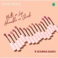 Hanasui Mattedorable Lip Cream 16 Warna. 
