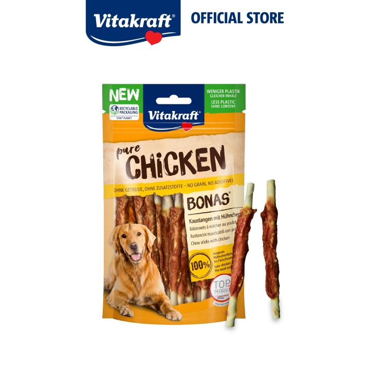 [Try & Buy] Vitakraft Bonas Chew Stick 80g (Dog Treats Snacks