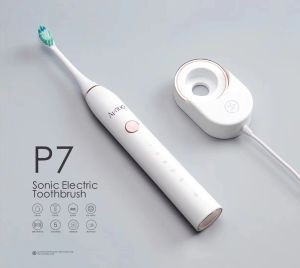 [Award Winning] APIYOO Sonic Toothbrush | Electric Toothbrush P7 | 36800 Sonic Vibrations/min |  Holland Technology | Waterproof | Wireless Charging | 5 Modes | Most Quiet Electric Toothbrush