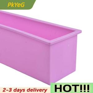 PkYeG 1200g Silicone Soap Mould Rectangular Toast Loaf Mold Handmade Form Soap Tool