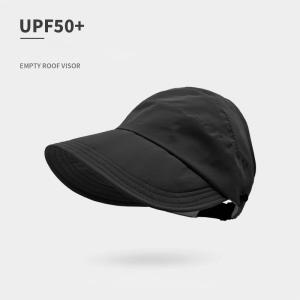 Topi Wanita Berongga Bisa Kepang 2024 Topi Anti-UV Outdoor Topi Pancing Tongue Duck Hat Topi Matahari Diamond Bagshop