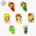 Super Mario Game Cute Magnetic Bookmarks. 