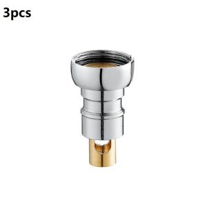 Konektor Kran Air 3pcs Penyambung Keran Anti Copot Adaptor Kran Air Kuningan Penyambung Kran Kran Konektor