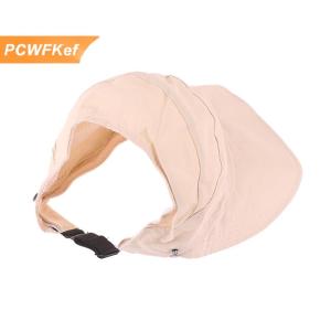 【PCWFKef】 Có thể gập lại rộng vành kiểu tóc đuôi ngựa Sun hat có thể điều chỉnh cap mùa hè nhanh chóng-khô Visor ngư dân cap đối với phụ nữ bãi biển hat