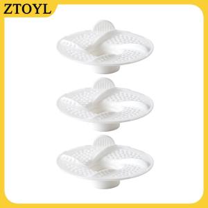 ZTOYL Bồn tắm cống tóc Catcher bồn tắm tóc Catcher cống bảo vệ lọc vòi hoa sen tóc cống Catcher lọc 3 cái