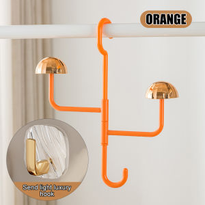 Hat Rack Folding Hat Organizer Cap Hat Hanger Closet Door Hat Hook Wall Mount Tie Scarf Holder for Entrance Hallway Bedroom Closet
