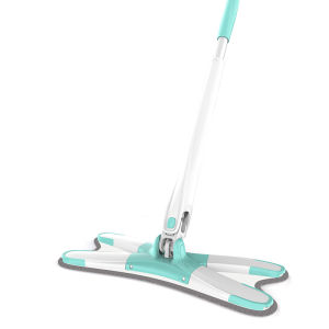 Floor Mop Spinning Dusting Mop Rubberized Lightweight Labor-saving Watertight Highly Effective Cleaning
