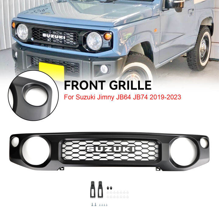 Areyourshop For Suzuki Jimny JB74 JB64 2019-2023 Front Honeycomb Bumper ...