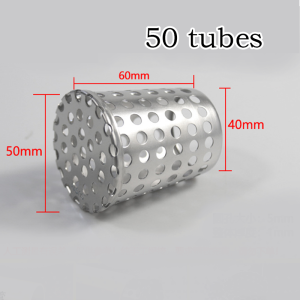 Side Row Round Hole Drain Cover Stainless Steel Interpolated Filter Screen Rooftop Floor Drain Cover