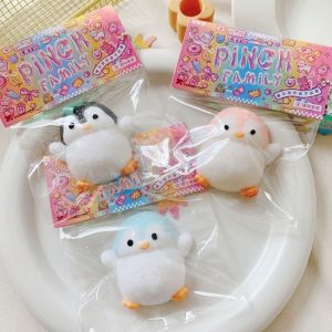 YUDESHUI Mini Đồ chơi bóp hình chim cánh cụt Dễ thương Mềm mại Đồ chơi giải tỏa căng thẳng  Phục hồi chậm Đồ chơi cảm giác giác quan Dành cho trẻ em