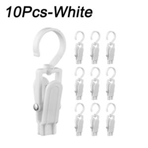 5/10pcs Rotatable Hat Hook Multifunctional Plastic Clothespin Hat Display Hook for Shop Glove Hanger Drying Socks Clip