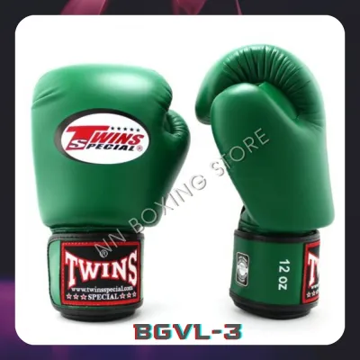 Twins Boxing Gloves BGVL-3 with Velcro (810121416 oz) Genuine leather 100% Sparring gloves Muay Thai MMA K1 นวมซ้อมชก ทวินส์ สเปเชี่ยล หนังแท้ ผลิตจากโรงงานทวินส์lสเปเชี่ยล