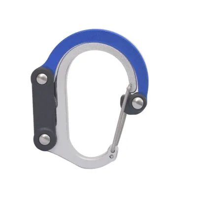 MOQIA Clip Outdoor Climbing Gear Multifunctional Travel Outdoor Gadget 360°Carabiner Rotating Hook Clip Hybrid Gear Clip Hanging ​Buckle Carabiner