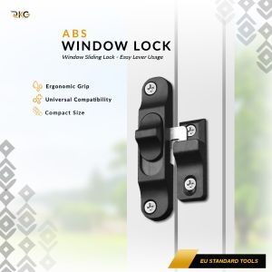 Pengunci Slot Jendela Geser Window Slidding Lock WDW-042MB
