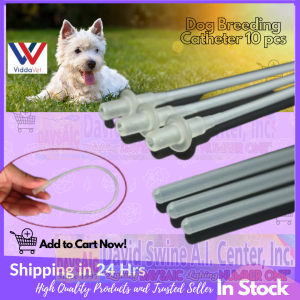 10 Pcs Disposable AI Catheter For Dog & Goat Artificial Insemination Cross Breeding Semen Pipes tube Cross breeding