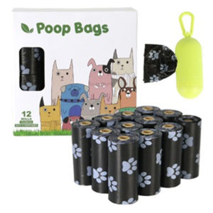 SG [READY STOCK]Drawstring Garbage Bag Is Water Leak-Proof 100pcs Tough Bag Of 45 * 45cm  Thickened Plastic Trash Bags