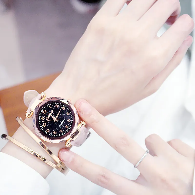 Womens Watch Star Trend Korean Simple Leisure Atmosphere Student