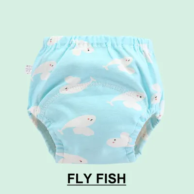 GOL Baby Celana Dalam tatur Popok Cloth Diaper Clodi Training Pants Pipis Bayi Anak Baby 4 layers