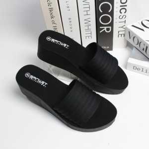 Arkn Sandal Wedges Slop Platform Import Spon bussa Terbaru2024