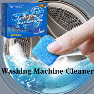 12 Pcs -Washing Machine Cleaner Tablet Pembersih Mesin Cuci - Washing Machine Cleaner Tablet