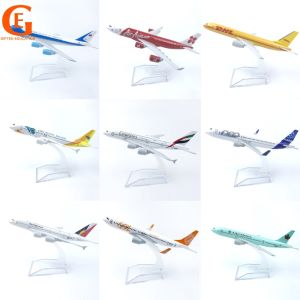Diecast Metal Aircraft Model Airbus A320/A380 Air Concord Boeing 737/747 Airline Simulation Plane Models Toy Ornament