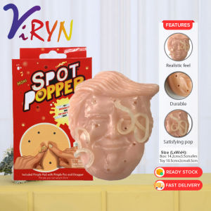 ViRYN Pimple Popping Face Model Toy Mainan Untuk Squeezing Jerawat Stress Relief And Memicit Blackhead Serta Whitehead