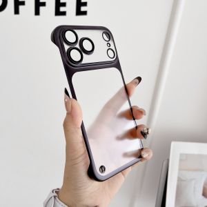 iPhone 17 Promax bezel-less PC matte phone case for iPhone 17 Air hard shell protector
