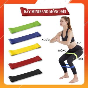 Dây Kháng Lực Hỗ Trợ Tập mông đùi silicon cao cấp dây miniband tập mông đùi bằng cao su cao cấp - LYLYSPORTS - LYLYSPORTS