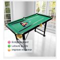 【Fast delivery】COD Billiard Table Set 120*77.5*61CM Mini billiard Table for Kids wooden with tall feet pool table set taco billiards Children's Pool table home 69 snooker mini pool table. 