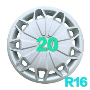 (1 chiếc) Ốp chụp mâm lazang R16 thể thao nhập khẩu cao cấp.