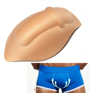 TTO-K003-ZB Men Underwear Sponge Pads Cups Look Large Front-End Sports Pads U-Convex Space Capsule Comfortable KX003-ZB